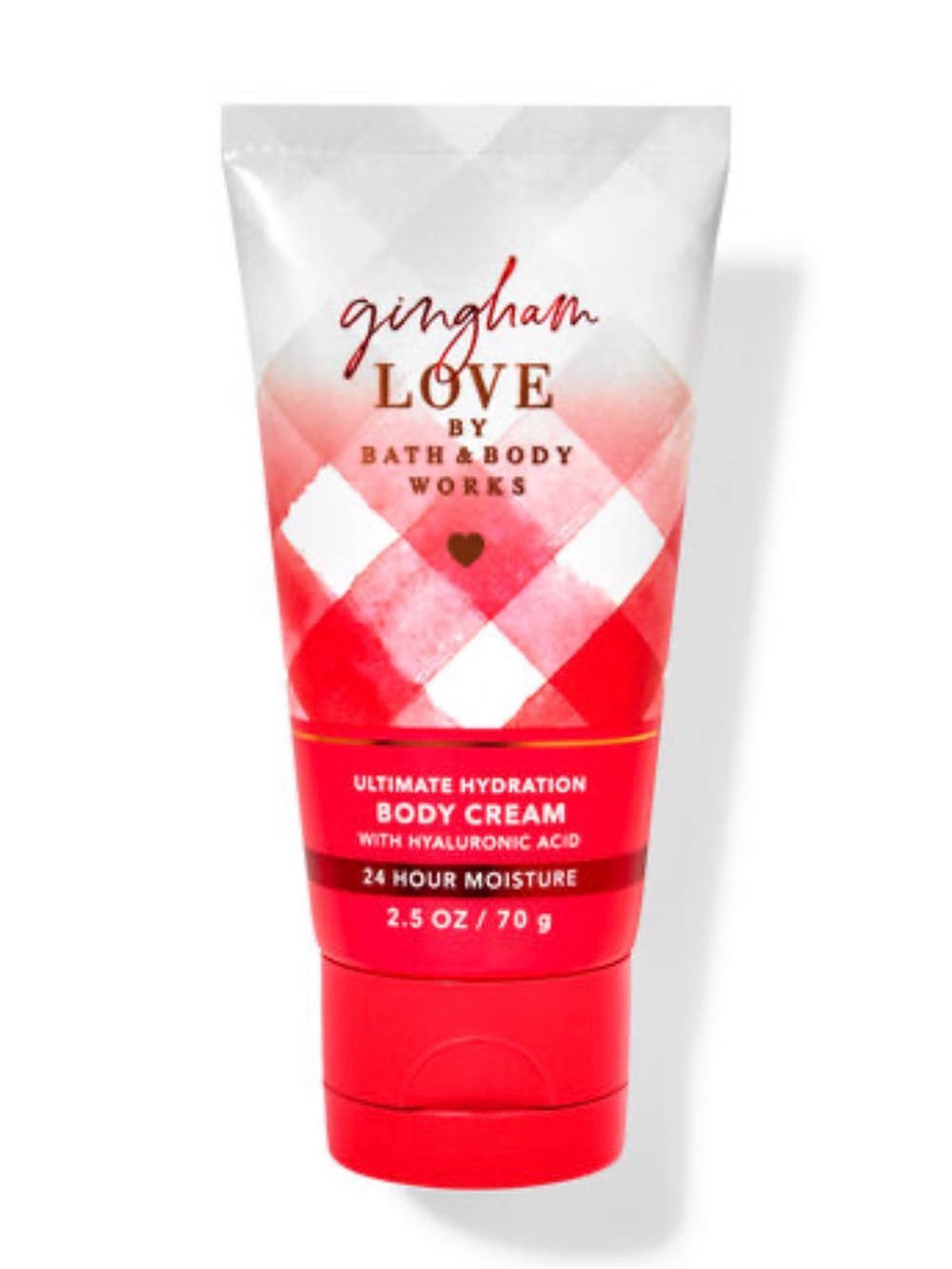 Bath and Body Works Gingham Love Body Cream travel size